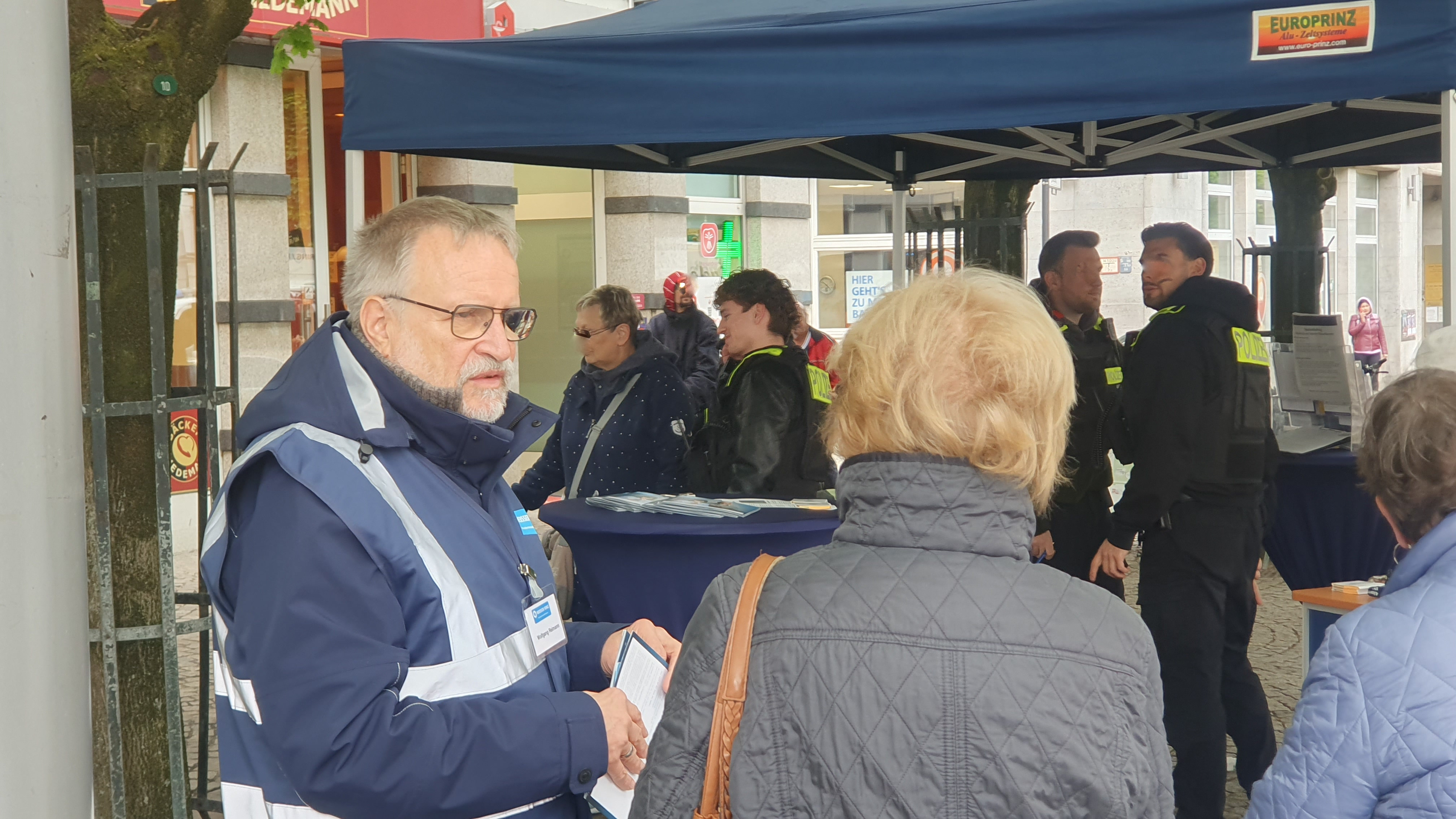 Wolfgang, unser Ansprechpartner für Öffentlichkeitsarbeit und Prävention