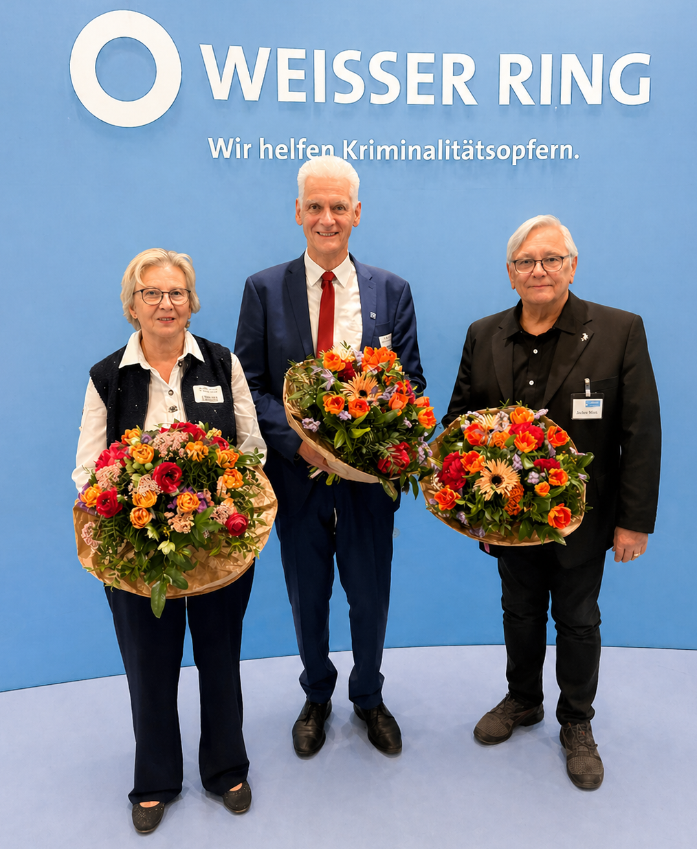 Unser Landesvorsitzende wird in seinem Amt von Christine Burck und Norbert Baehr unterstützt und vertreten