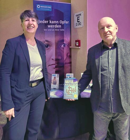 Manuela Krahl-Röhnisch mit Udo Martens (Foto: WR)